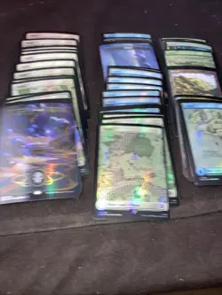 100 FOIL Basic Lands - MTG Magic - 20 Swamp, Mountain, Forest, Plains, Island - Image 4