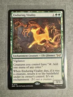 Enduring Vitality Duskmourn: House of Horror Regular NM - Image 1