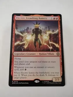 Electro, Assaulting Battery Marvel's Spider-Man Foil - Image 1