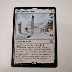 THRUMMING STONE # 315 (NM) Double Masters 2022 2X2 Magic MTG LC1 - Image 1