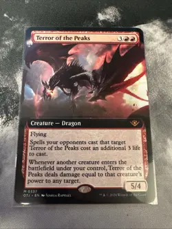 Terror of the Peaks (Extended Art) Outlaws of Thunder Junction Regular - Image 1