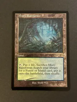 MTG - Misty Rainforest - MH2 Retro Frame - Foil - 438 NM - Image 1