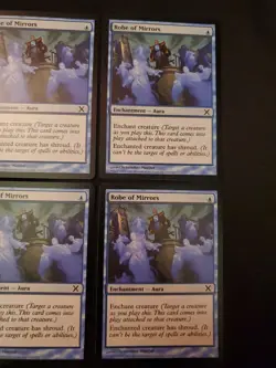 4x Robe of Mirrors Core Set 10th Edition NM Pauper Magic the Gathering x4 Mtg - Image 3