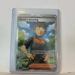 2025 Pokemon Journey Together Brock's Scouting #179/159 - Image 2