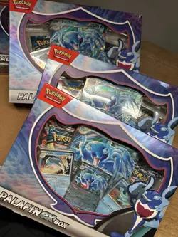 Lot Of 6 - 3x Pokemon Palafin ex Box & 3x Latias Ex Box New SEALED - Image 2