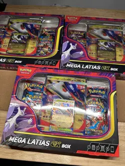 Lot Of 6 - 3x Pokemon Palafin ex Box & 3x Latias Ex Box New SEALED - Image 4