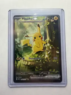 Pokemon Ascended Heroes Pikachu ex SIR Special Illustration Rare Card 276/217 - Image 1