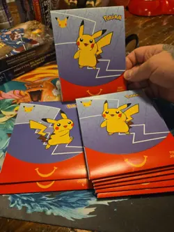 Sealed New Lot x 11 Pokemon TCG McDonald's 2021 Pack Pikachu 25th Anniversary - Image 1