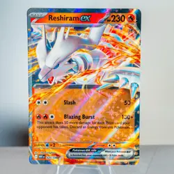Reshiram ex 20/86 Pokemon TCG Scarlet & Violet White Flare Double Rare NM - Image 1