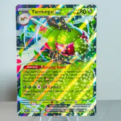 Yanmega ex 003/182 Destined Rivals Double Rare Holo Pokemon TCG MINT - Image 1