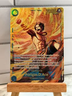 One Piece Card Game Portgas D Ace SEC Carrying on His Will OP13 119 English - Image 1