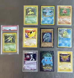 Lot Of 10 Vintage Pokemon Cards / Rare / PSA Graded / Mewtwo Ex - Image 1