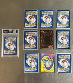 Lot Of 10 Vintage Pokemon Cards / Rare / PSA Graded / Mewtwo Ex - Image 3