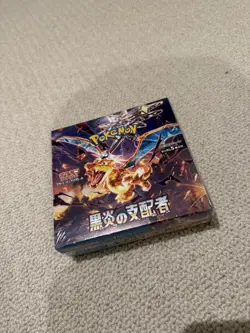 Pokemon Ruler of the Black Flame Booster Box Japanese BRAND NEW in shrink - Image 1