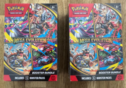 Pokemon TCG Mega Evolution Booster Bundle - Factory Sealed Lot of 2! - Image 1