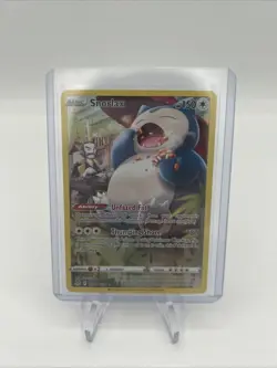Pokemon TCG Snorlax Trainer Gallery TG10/TG30 Lost Origin Holo Ultra Rare - Image 1