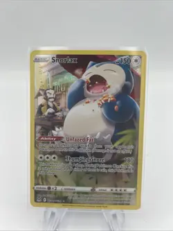 Pokemon TCG Snorlax Trainer Gallery TG10/TG30 Lost Origin Holo Ultra Rare - Image 2