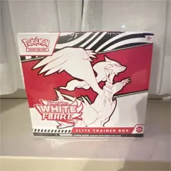 Pokemon TCG Scarlet & Violet White Flare Elite Trainer Box Reshiram English - Image 1