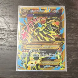 Pokemon Primal Groudon EX Ultra Rare Full Art Holo 97/98 Ancient Origins - Image 1
