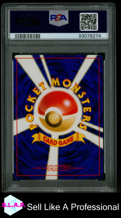 SQUIRTLE POKEMON #7 1997 ROCKET GANG NON-HOLO JAPANESE PSA 10 - Image 2