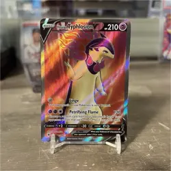 Pokemon TCG Hisuian Typhlosion V Swsh10: Astral Radiance Ultra Rare Full Art Ho. - Image 1