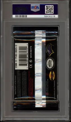 Pokemon Team Rocket 1st Edition Jessie/James Art Sealed Booster Pack PSA 10 - Image 2
