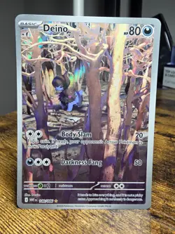 Deino - 146/086 Illustration Rare SV: White Flare Pokemon TCG NM - Image 1