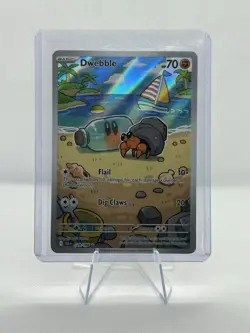 Pokemon Dwebble 129/086 Sv: Black Bolt Illustration Rare Holo 70 HP - Image 1