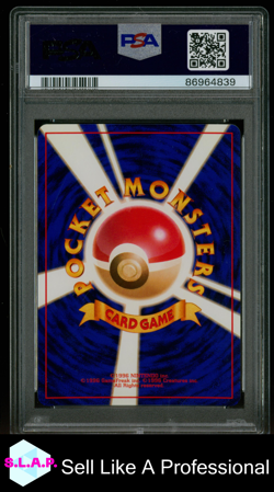 ABRA POKEMON #63 1997 ROCKET GANG NON-HOLO JAPANESE PSA 10 - Image 2