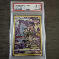 Pokemon TCG 2023 Crown Zenith Toxtricity Full Art #GG09 PSA 10 Gem MT - Image 2