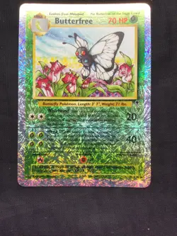 Pokemon Cards: Legendary Collection Reverse Holo: Butterfree 21/110 - Image 2