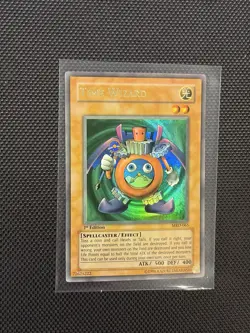 YuGiOH - FADED - Time Wizard - MRD-065 - Ultra Rare - 1st Edition - Image 1