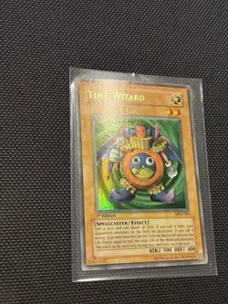 YuGiOH - FADED - Time Wizard - MRD-065 - Ultra Rare - 1st Edition - Image 2