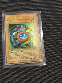 YuGiOH - FADED - Time Wizard - MRD-065 - Ultra Rare - 1st Edition - Image 5
