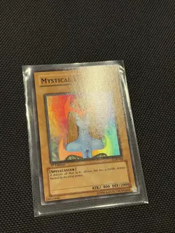 Yugioh - Mystical Elf LOB-062 1st Edition - Legend of Blue Eyes - Image 3