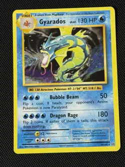 Pokemon TCG Gyarados XY Evolutions 34/108 Holo Rare - Image 1