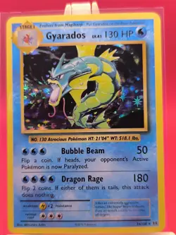 Gyarados 34/108 Evolutions Holo Rare Pokemon Card - Image 1