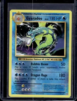 2016 Pokemon XY Evolutions Gyarados Reverse Holo #34/108 - Image 1