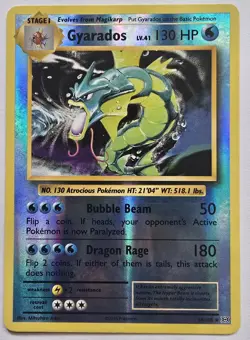 Pokemon Gyarados 34/108 Reverse Holofoil Rare XY Evolutions NM - Image 1
