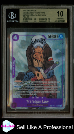 TRAFALGAR LAW BANDAI ST10010 2024 500 YEARS IN THE FUTURE TR ENGLISH BECKETT 10 - Image 1