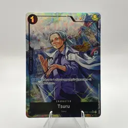 Tsuru OP02-106 Parallel Alt Art PRB01 The Best ONE PIECE English NM - Image 1