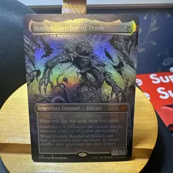 MTG Kozilek, Butcher of Truth Foil Borderless, LP, English Double Masters 2x2 - Image 1