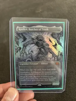 Kozilek, Butcher of Truth (Borderless) Double Masters 2022 Foil - Image 1