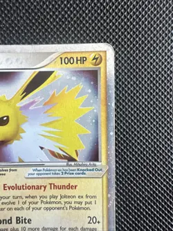 Jolteon EX 109/113 Delta Species Holo Pokemon TCG 2005 HP/MP - Image 3
