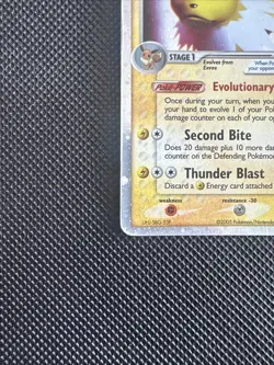 Jolteon EX 109/113 Delta Species Holo Pokemon TCG 2005 HP/MP - Image 5