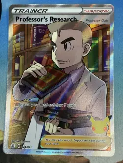 Professor’s Research 024/025 Celebrations 25th Anniversary Full Art Pokemon Card - Image 1