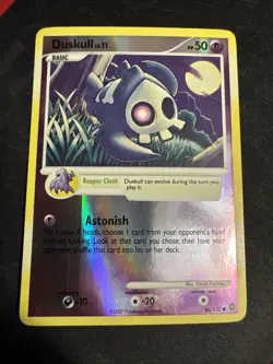 Duskull 86/132 Reverse Holo Secret Wonders Pokemon Card - Image 1