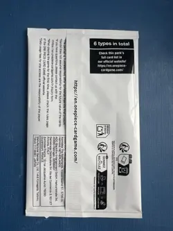 One Piece Card Game OP14 The Azure Sea's Seven Box Topper Promo Dash Sealed - Image 2