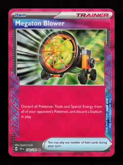 Megaton Blower 182/191 SV08: Surging Sparks Pokemon Card - Image 1