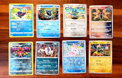 Shinji Kanda 8 Card Lot - All Reverse Holo - NM - Absol, Ariados, Iron Moth + - Image 1